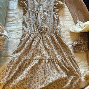 Elegant Floral Casual Dress